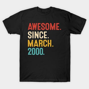 Vintage 1999 February Vintage Birthday T-Shirt